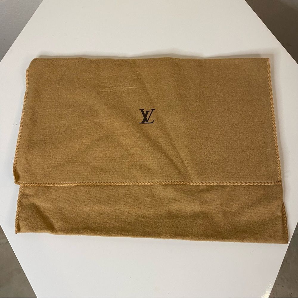 Louis Vuitton Camel Envelope Dust Bag 15 x 11